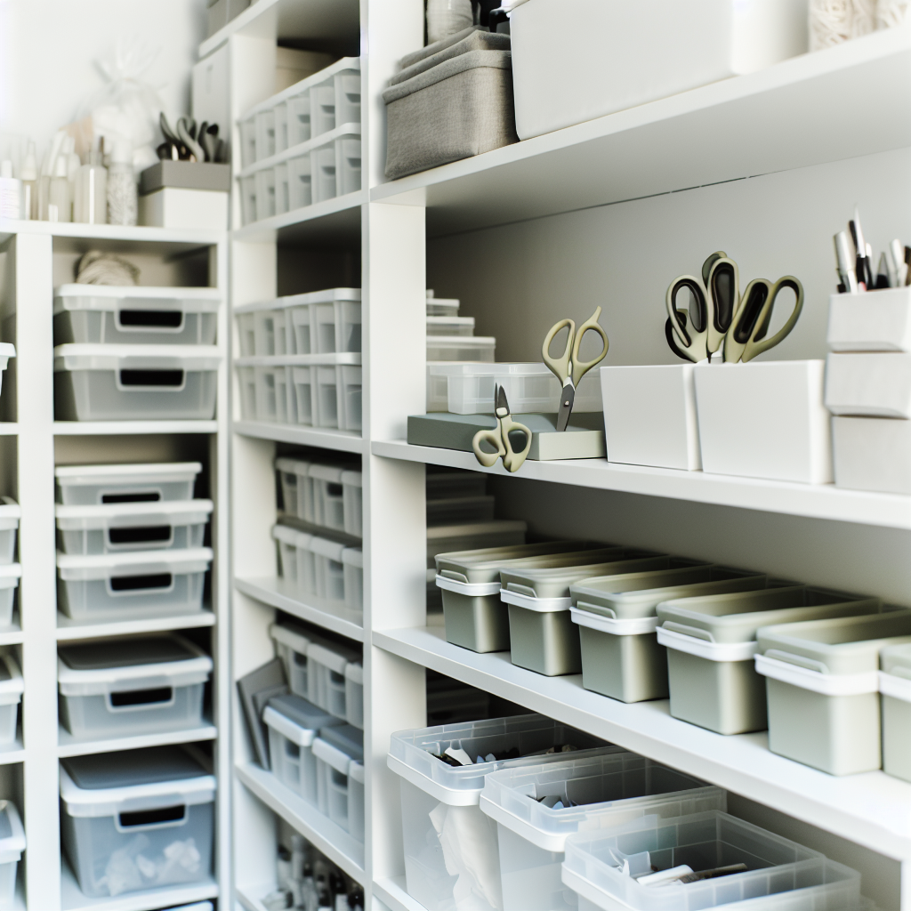 Organized kids items