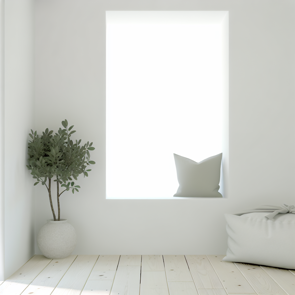 Calm organized space